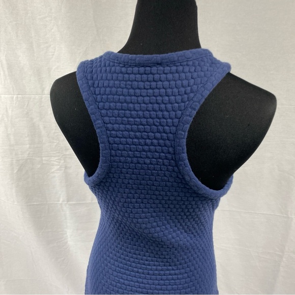 EleVen by Venus Williams Skater Rib Dress Tennis Racer Back Buttons On Side XS - Picture 4 of 7
